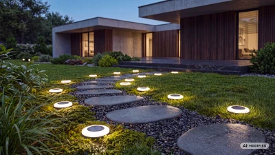 Rebel ZAR0585 Solárne záhradné LED lampy na zapichnutie - sada 4 ks