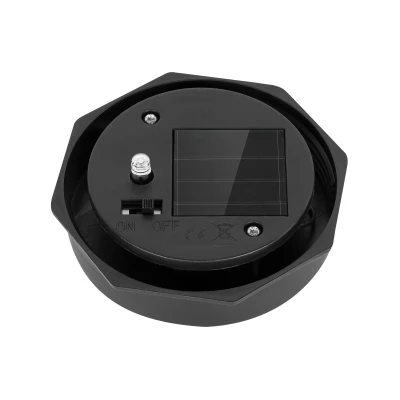 Rebel ZAR0587 Solárna záhradná LED lampa so senzorom súmraku, IP44, 1 ks