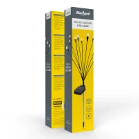 Rebel ZAR0574-1 Záhradné solárne osvetlenie v tvare guličiek, IP44, 3000 K, 70 cm