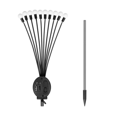 Rebel ZAR0574-1 Záhradné solárne osvetlenie v tvare guličiek, IP44, 3000 K, 70 cm