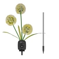 Rebel ZAR0580-1 Záhradné solárne osvetlenie v tvare cesnaku, IP44, 3000 K, 75 cm