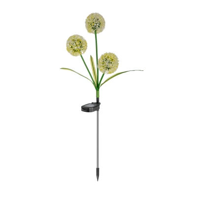 Rebel ZAR0580-1 Záhradné solárne osvetlenie v tvare cesnaku, IP44, 3000 K, 75 cm