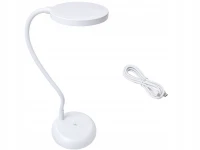 Verk 12421 Ohybná LED stolná lampa s dotykovým ovládaním, USB-C, biela