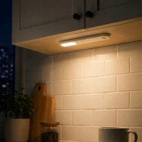 Verk 12425 LED svietidlo s pohybovým senzorom, magnetické, USB, 1,5 W, biele