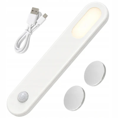 Verk 12425 LED svietidlo s pohybovým senzorom, magnetické, USB, 1,5 W, biele
