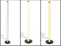 Verk 12423 LED stojaca lampa s reguláciou jasu, 3 farby svetla, 100 cm, čierna