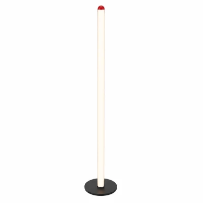Verk 12423 LED stojaca lampa s reguláciou jasu, 3 farby svetla, 100 cm, čierna