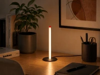 Verk 12423 LED stojací lampa stmívatelná, 3 barvy světla, 25 cm, černá