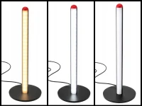 Verk 12423 LED stojací lampa stmívatelná, 3 barvy světla, 25 cm, černá