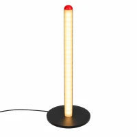 Verk 12423 LED stojaca lampa s reguláciou jasu, 3 farby svetla, 25 cm, čierna