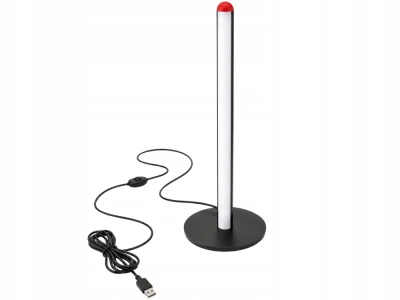 Verk 12423 LED stojací lampa stmívatelná, 3 barvy světla, 25 cm, černá