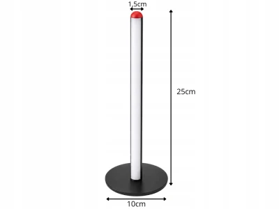 Verk 12423 LED stojací lampa stmívatelná, 3 barvy světla, 25 cm, černá