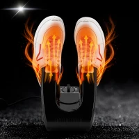 RealG RC-K-2598 Elektrická sušička obuvi s časovačom, 200 W, čierna