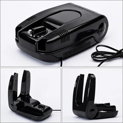 RealG RC-K-2598 Elektrická sušička obuvi s časovačom, 200 W, čierna