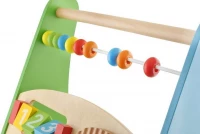 Baby Mix Dětské dřevěné edukační chodítko