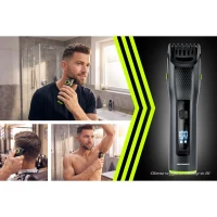 Berdsen BD-272 Strihač vlasov a fúzov s LCD displejom, USB, sivý