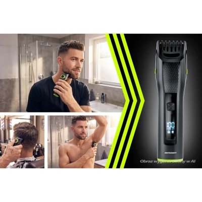 Berdsen BD-272 Strihač vlasov a fúzov s LCD displejom, USB, sivý