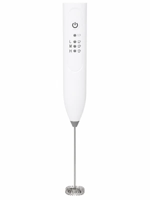 Verk 07396 Elektrický napěňovač mléka, 3 rychlosti, USB, 7 W, bílý