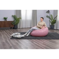 Bestway 75155 Nafukovacie relaxačné kreslo Inflate-A-Chair, ružové