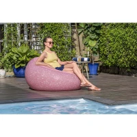 Bestway 75155 Nafukovacie relaxačné kreslo Inflate-A-Chair, ružové