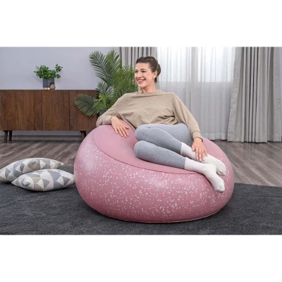 Bestway 75155 Nafukovacie relaxačné kreslo Inflate-A-Chair, ružové