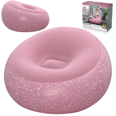 Bestway 75155 Nafukovacie relaxačné kreslo Inflate-A-Chair, ružové