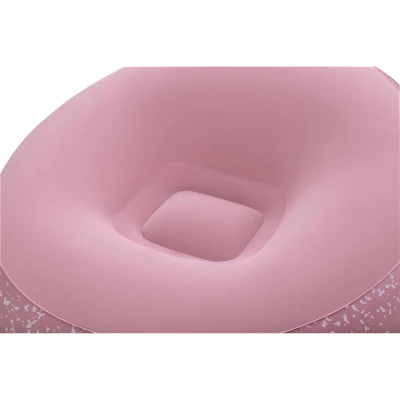 Bestway 75155 Nafukovacie relaxačné kreslo Inflate-A-Chair, ružové