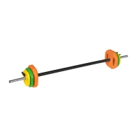 Rebel RBA-2337 Činkový set s litinovým závažím, 140 cm, 20 kg