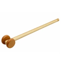 LEAN Toys 30981 Kôň na tyči so zvukmi a kolieskami, Hobby Horse, 100 cm, sivý