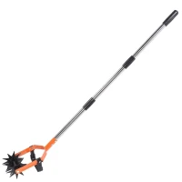 RealG RC-K-2458 Ruční rotační kultivátor s odplevelovačem a teleskopickou násadou