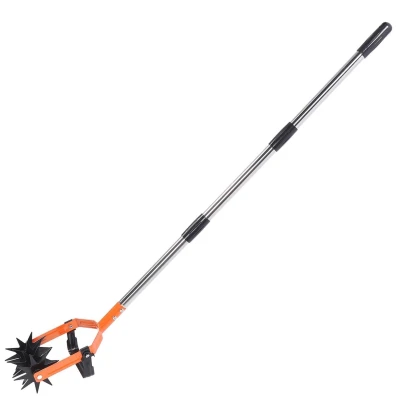 RealG RC-K-2458 Ruční rotační kultivátor s odplevelovačem a teleskopickou násadou