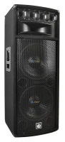 Dibeisi Q1240 Pasivní PA reproduktor 800 W, 2x 12", černá
