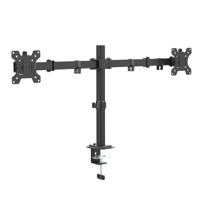 Cabletech UCH0220 Držák na dva monitory UDT01-C024, 13 - 32", 2x 10 kg, černý