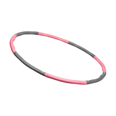 Rebel RBA-3064-PK Masážní obruč Hula Hoop, nastavitelná 70 - 95 cm, růžová
