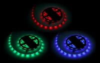 Rebel LED0139-2 LED pásik RGB 5 m, 150x SMD 5050, 12 V, 24 W, IP65, biela doska PCB