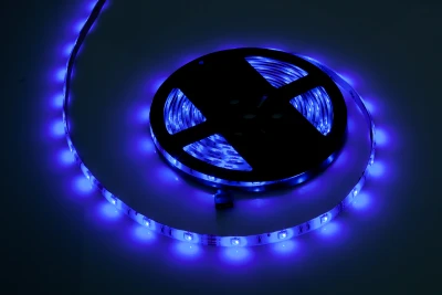 Rebel LED0139-2 LED pásik RGB 5 m, 150x SMD 5050, 12 V, 24 W, IP65, biela doska PCB