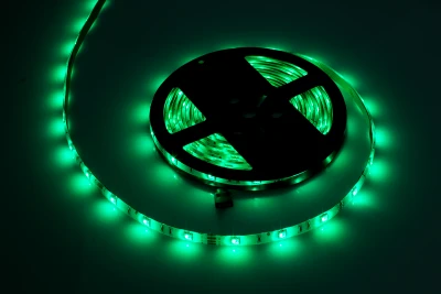 Rebel LED0139-2 LED pásik RGB 5 m, 150x SMD 5050, 12 V, 24 W, IP65, biela doska PCB