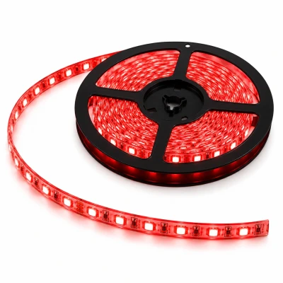 Rebel LED0136-3 LED pásek 5 m, 300x SMD 5050, 12 V, IP65, červený