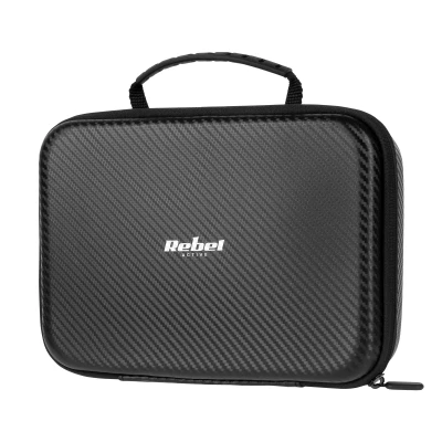 Rebel RBA-6004-W Masážní pistole 60 W, 6 rychlostí, 8 hlavic, bílá