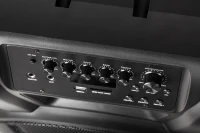 Kruger&Matz KM1712 Aktívny reproduktor (2 bezdrôtové UHF mikrofóny, SD, Bluetooth, FM, USB) 40 W