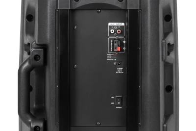 Kruger&Matz KM1712 Aktívny reproduktor (2 bezdrôtové UHF mikrofóny, SD, Bluetooth, FM, USB) 40 W