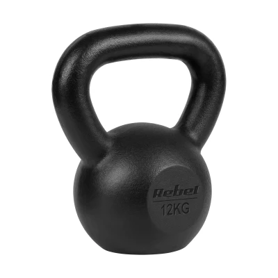Rebel RBA-2323-12 Kettlebell litinový 12 kg