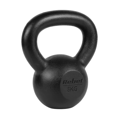 Rebel RBA-2323-08 Kettlebell litinový 8 kg