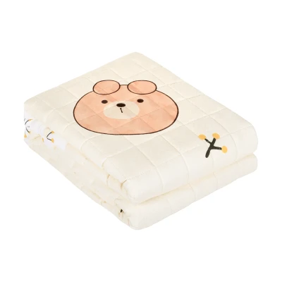 Rebel RBY-2001-4 Antistresová záťažová deka pre deti, 4 kg, 100 x 150 cm, medvedíci