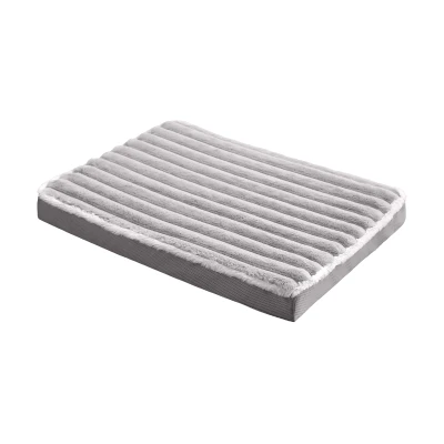 Rebel RA-1104-XL Ortopedický pelíšek pro psa a kočku 100 x 70 x 8 cm, šedý