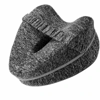 Verk 27409 Ortopedický vankúšik medzi kolená 23 x 25 cm, sivý 