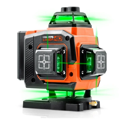 Humberg HM-175 Křížový samonivelační laser 4D,16 linií, se stativem a kufrem