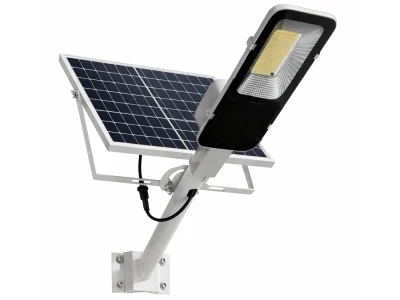 Verk 12409 LED pouliční lampa solární 154 LED s dálkovým ovládáním, IP65