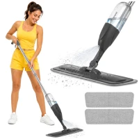 Zortiva 28074 Mop s rozprašovačom 300 ml, sivý