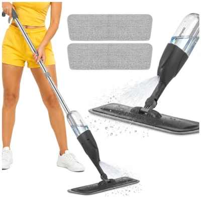 Zortiva 28074 Mop s rozprašovačom 300 ml, sivý